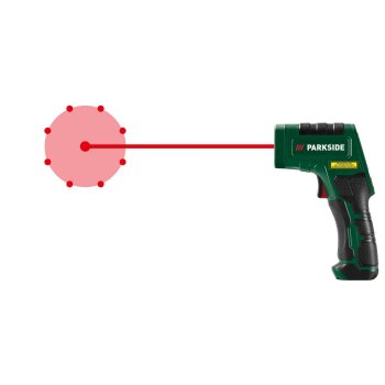 PARKSIDE® Infrarot-Temperaturmessgerät »PTI 380 C3« - B-Ware neuwertig