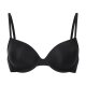 esmara® 2er Set Damen-T-Shirt-BH, 75B, schwarz/beige - B-Ware sehr gut