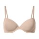 esmara® 2er Set Damen-T-Shirt-BH, 75B, schwarz/beige - B-Ware sehr gut