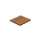 HOME DELUXE WPC Holzoptikfliesen »BAVARO« (1m², Teak) - B-Ware neuwertig