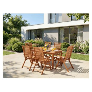 LIVARNO® Gartentisch »Sevilla«, 140 x 80 cm - B-Ware Transportschaden Kosmetisch