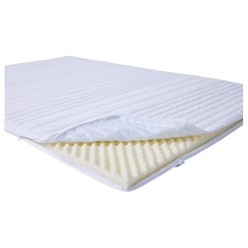 LIVARNO® Viskoschaum Matratzentopper, 140 x 200 cm, mit viskoelastischem Kern - B-Ware sehr gut