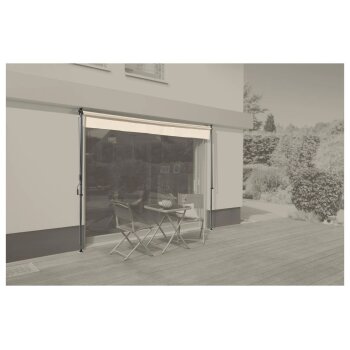 LIVARNO® Klemmmarkise 300 x 150, beige - B-Ware sehr gut