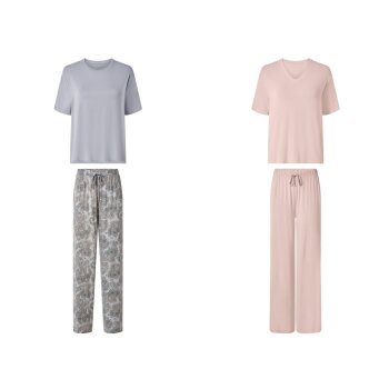 esmara® Damen Pyjama mit Modal - B-Ware