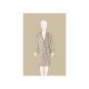 LIVARNO® Damen/Herren-Bademantel, M, beige - B-Ware sehr gut
