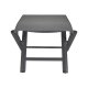 LIVARNO® Alu-Klapphocker »Houston« anthrazit - B-Ware Transportschaden Kosmetisch