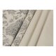 LIVARNO® Satin-Bettwäsche, 135 x 200 cm (creme/grau) - B-Ware neuwertig