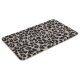 LIVARNO® Badezimmergarnitur, 3er-Set (Teppich/ mit WC-Ausschnitt, gemustert schwarz) - B-Ware sehr gut