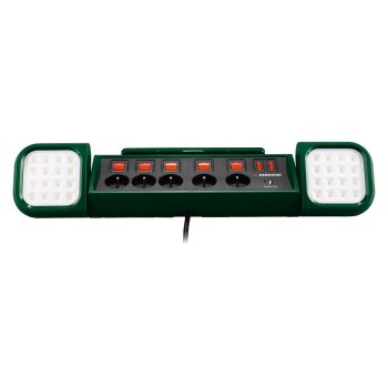 PARKSIDE® LED-Arbeitsleuchte PASD 3680 A1, mit Steckdosenleiste - B-Ware sehr gut