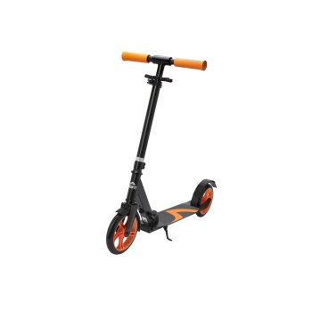 CRIVIT Alu-Scooter (schwarz/orange) - B-Ware neuwertig