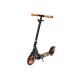 CRIVIT Alu-Scooter (schwarz/orange) - B-Ware neuwertig