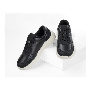 esmara® Damen Premium-Freizeitschuhe, mit Schaftrandpolsterung (Schwarz, 40) - B-Ware neuwertig