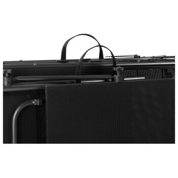 LIVARNO® Alu-Dreibeinliege »Houston«, schwarz - B-Ware neuwertig