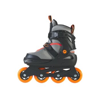 CRIVIT Jugend-Softboot-Inlineskates (grau/orange) - B-Ware sehr gut