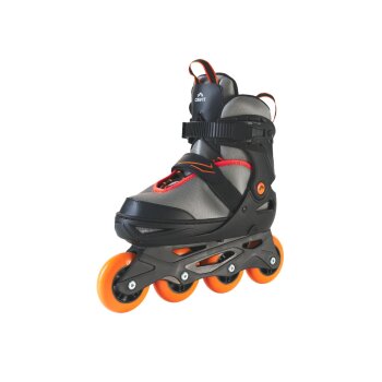CRIVIT Jugend-Softboot-Inlineskates (grau/orange) - B-Ware sehr gut