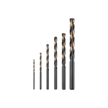 PARKSIDE PERFORMANCE® Mehrzweckbohrer / Hochleistungsbohrer / Turbo-HSS-Bohrer (Turbo HSS Bohrer 6tlg.) - B-Ware neuwertig