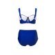 CRIVIT Damen Bikini, 46 C, blau - B-Ware neuwertig