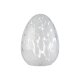 LIVARNO® Osterdekoration Glas Hase / Osterei LED (Ei/weiß) - B-Ware neuwertig