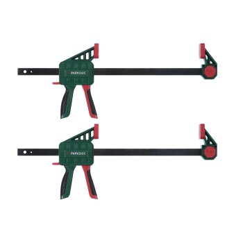 PARKSIDE® Schnellspannzwingen (2er Set - Größe L) - B-Ware neuwertig