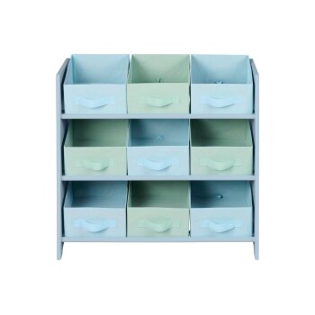 LIVARNO® Aufbewahrungsregal, 65 x 62 x 30 cm (Blau) - B-Ware neuwertig