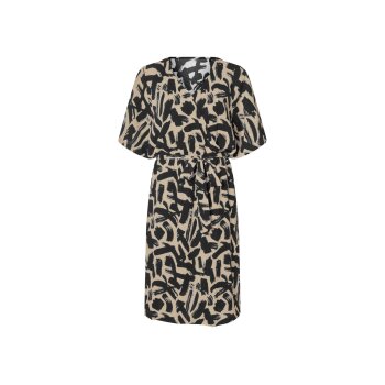 esmara® Damen Kleid, mit Crêpe-Struktur - B-Ware