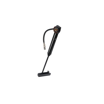 CRIVIT Fahrrad-Multifunktionswerkzeug / Untersatteltasche mit Werkzeug / Minipumpe mit Manometer - B-Ware
