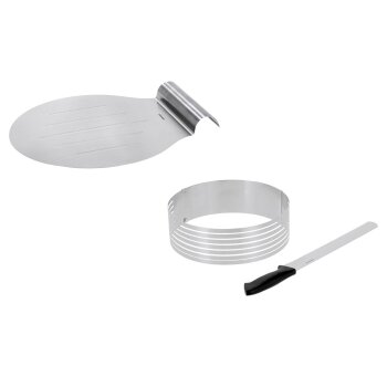 SILVERCREST® Kuchenheber / Tortenboden-Schneidhilfe -...