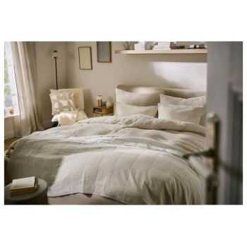 LIVARNO® Musselin-Bettwäsche, 135 x 200 cm - B-Ware