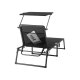 LIVARNO® Alu-Dreibeinliege »Houston«, schwarz - B-Ware