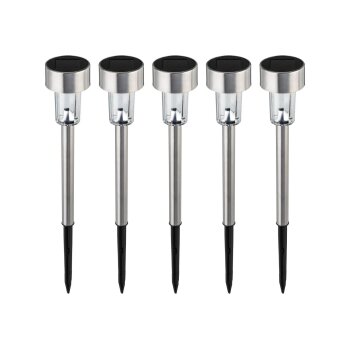 LIVARNO® LED-Solarleuchten, 5 Stück - B-Ware