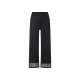 esmara® Damen Wide-Leg-Strickhose, blickdicht gefüttert (Schwarz, S(36/38)) - B-Ware neuwertig
