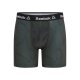 Reebok Herren Boxershorts, 2 Stück (schwarz/khaki, S (44/46)) - B-Ware neuwertig