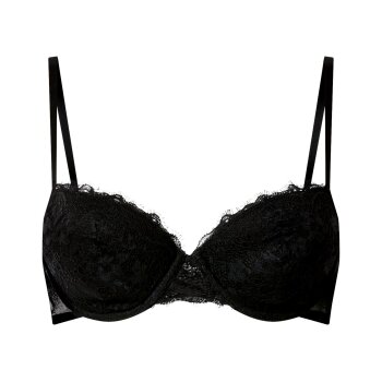 esmara® Damen Bügel-BH, mit Spitze (Schwarz,...