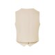 esmara® Damen-Weste, mit Leinen, 46, beige - B-Ware neuwertig