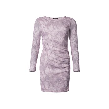 esmara® Damen Mesh-Kleid mit modischem Snake-Print, rosa (M (40/42)) - B-Ware neuwertig