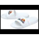 Damen Slides mit ellesse Logo (Weiß, 39) - B-Ware neuwertig