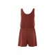 esmara® Damen Jumpsuit, mit Gummizugbund in der Taille (Braun, M(40/42)) - B-Ware neuwertig