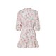 esmara® Damen Minikleid in Leinenoptik (Weiß/Pink, 46) - B-Ware neuwertig