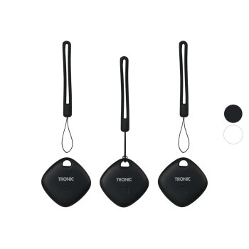 TRONIC® Smart Tag Finder Android / iOS 3 Stück -...