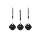 TRONIC® Smart Tag Finder Android / iOS 3 Stück - B-Ware