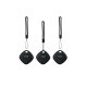 TRONIC® Smart Tag Finder Android / iOS 3 Stück - B-Ware