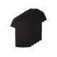 esmara Men Herren T-Shirts, 5 Stück (Schwarz, L (52/54)) - B-Ware neuwertig