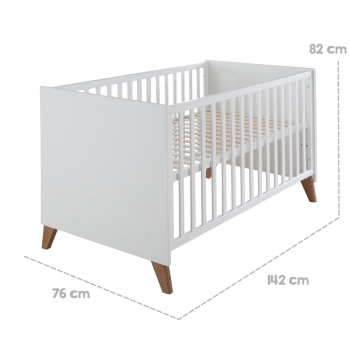 roba Kombi-Kinderbett Ole, 70 x 140 cm - B-Ware Transportschaden Kosmetisch