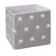 roba Aufbewahrungsbox, Little Stars grau - B-Ware neuwertig
