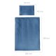 roba Kinderbettwäsche Seashells Indigo 100 x 135 cm, blau - B-Ware sehr gut