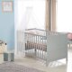 roba Kombi-Kinderbett, 70 x 140 cm, Holz taupe - B-Ware Transportschaden Kosmetisch
