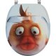 Ribelli WC-Sitz, mit Absenkautomatik, Clownfisch - B-Ware neuwertig
