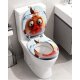 Ribelli WC-Sitz, mit Absenkautomatik, Clownfisch - B-Ware neuwertig