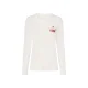 Esmara® Damen Pyjama lang, (XS,(32/34), beige/rosa Herzen) - B-Ware sehr gut