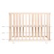 roba Laufgitter 75 x 100 + Einlage Jumbotwins - Holz natur - B-Ware Transportschaden Kosmetisch